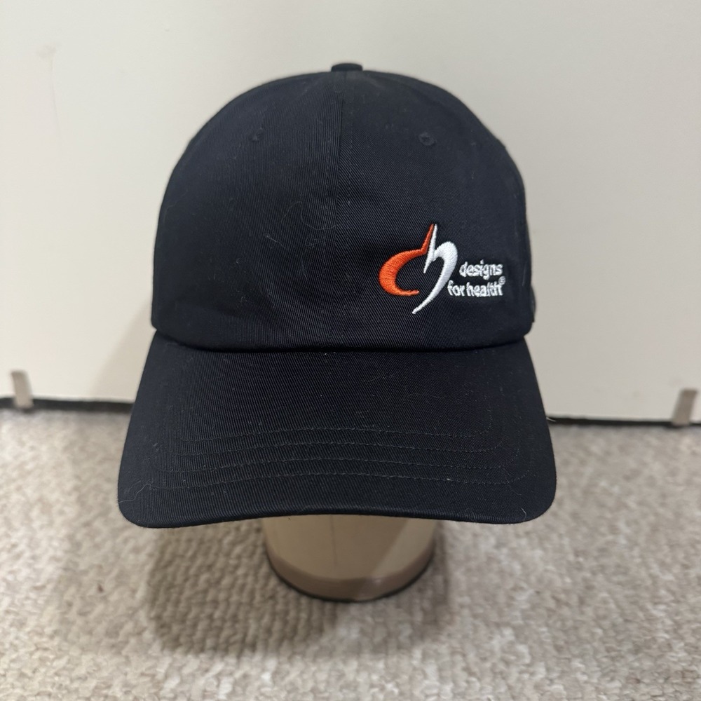 Lululemon Classic Designs for Health Cap Hat L/XL OSFM Adjustable Black LU9BUMS